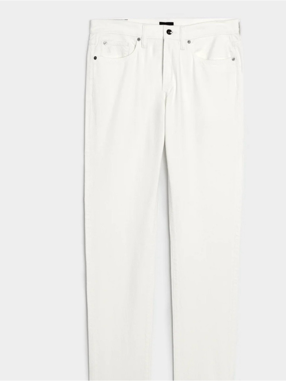 Todd Snyder Slim Selvedge Jean in White 34/32